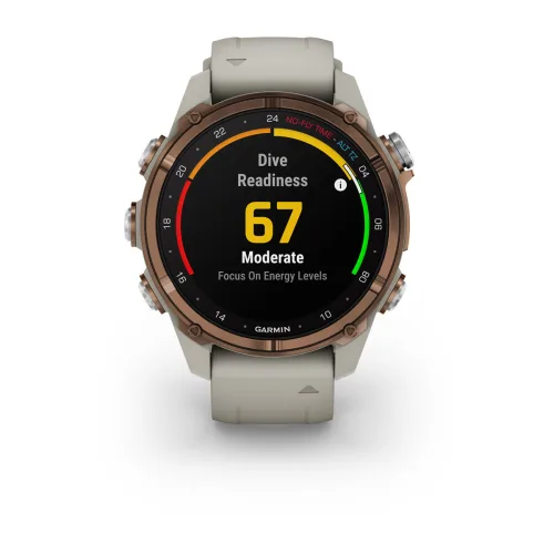 DECENT MK3i 43MM SKF12 PVD Ti/Fr GRAY DIVE COMPUTER EMEA 010-02753-14