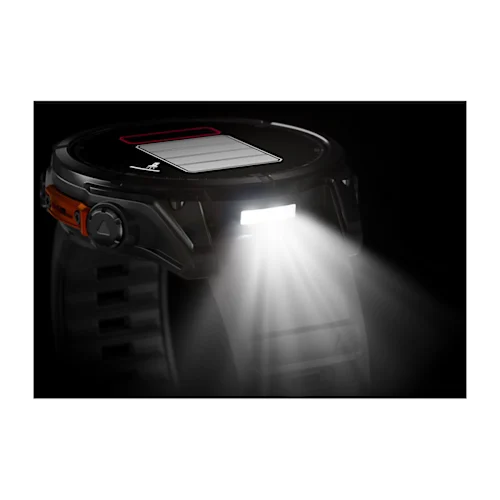 FENIX 8 47MM,AMOLED,GLASS/SS,SLATEGRAY STEEL/BLACK,BLKBND,WW 010-02904-00 variant