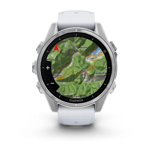 FENIX 8 43MM, AMOLED, GLASS, BARESS/WHITESTONE, WHITESTONEBND, WW 010-02903-00