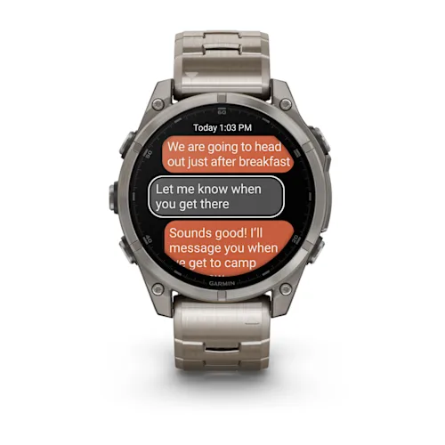 FENIX 8 47MM, AMOLED, SAPH, TI/BARE/GRAPHITE W/TIBAND, EXCL, EMEAMAINTENANCES 010-02904-40 variant