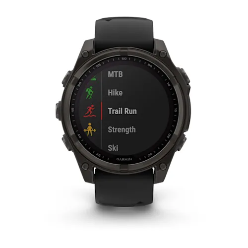FENIX 8 47MM, SAPH SOLAR, CRBNGRY TI/BLK, BLK/PBLGRYBND, EMEA 010-02906-11