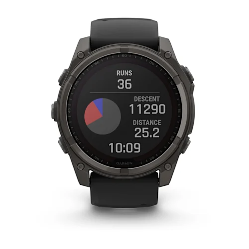 FFENIX 8 51MM, SAPH SOLAR, CRBNGRY TI/BLK, BLK/PBLGRYBND, EMEA 010-02907-11