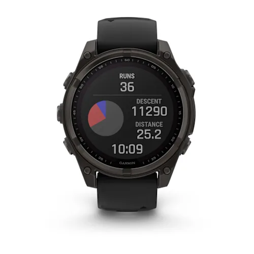 FENIX 8 47MM, SAPH SOLAR, CRBNGRY TI/BLK, BLK/PBLGRYBND, EMEA 010-02906-11