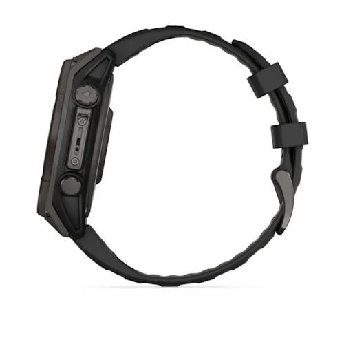 FENIX 8 47MM, SAPH SOLAR, CRBNGRY TI/BLK, BLK/PBLGRYBND, EMEA 010-02906-11