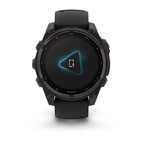 FENIX 8 47MM, SAPH SOLAR, CRBNGRY TI/BLK, BLK/PBLGRYBND, EMEA 010-02906-11