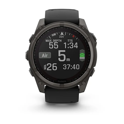 FFENIX 8 51MM, SAPH SOLAR, CRBNGRY TI/BLK, BLK/PBLGRYBND, EMEA 010-02907-11