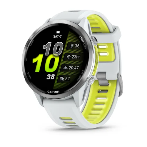 Forerunner 970, GPS, EMEA, Whitestone/Amp Yellow 010-02969-11