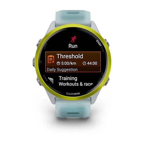 Forerunner 570 - 47MM, WiFi, GPS, WW, Whitestone/Amp Yellow 010-02971-01