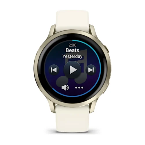 VENU 4 (41MM), GPS, WI-FI, BEIGE W/ LUNAR GOLD + BONE, WW 010-03013-00