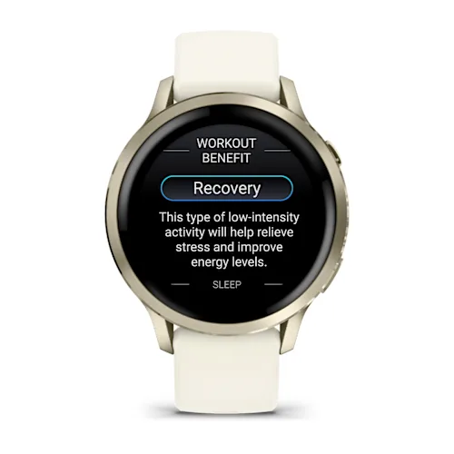 VENU 4 (41MM), GPS, WI-FI, BEIGE W/ LUNAR GOLD + BONE, WW 010-03013-00